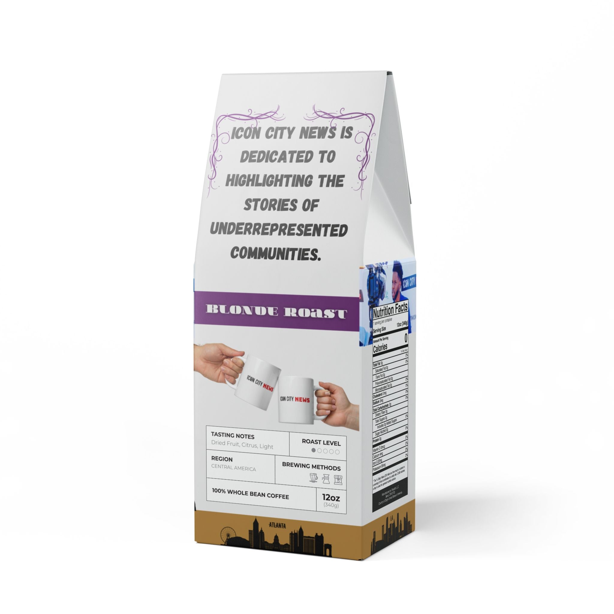 Icon City News Blonde Roast Coffee