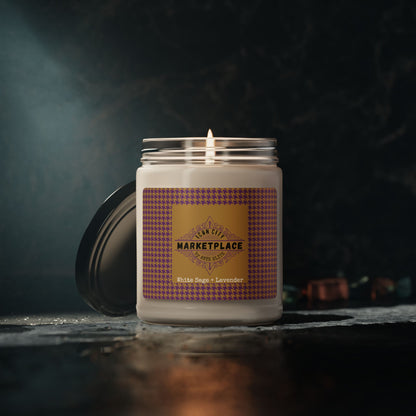 Icon City Marketplace 9oz soy candle - White Sage & Lavender