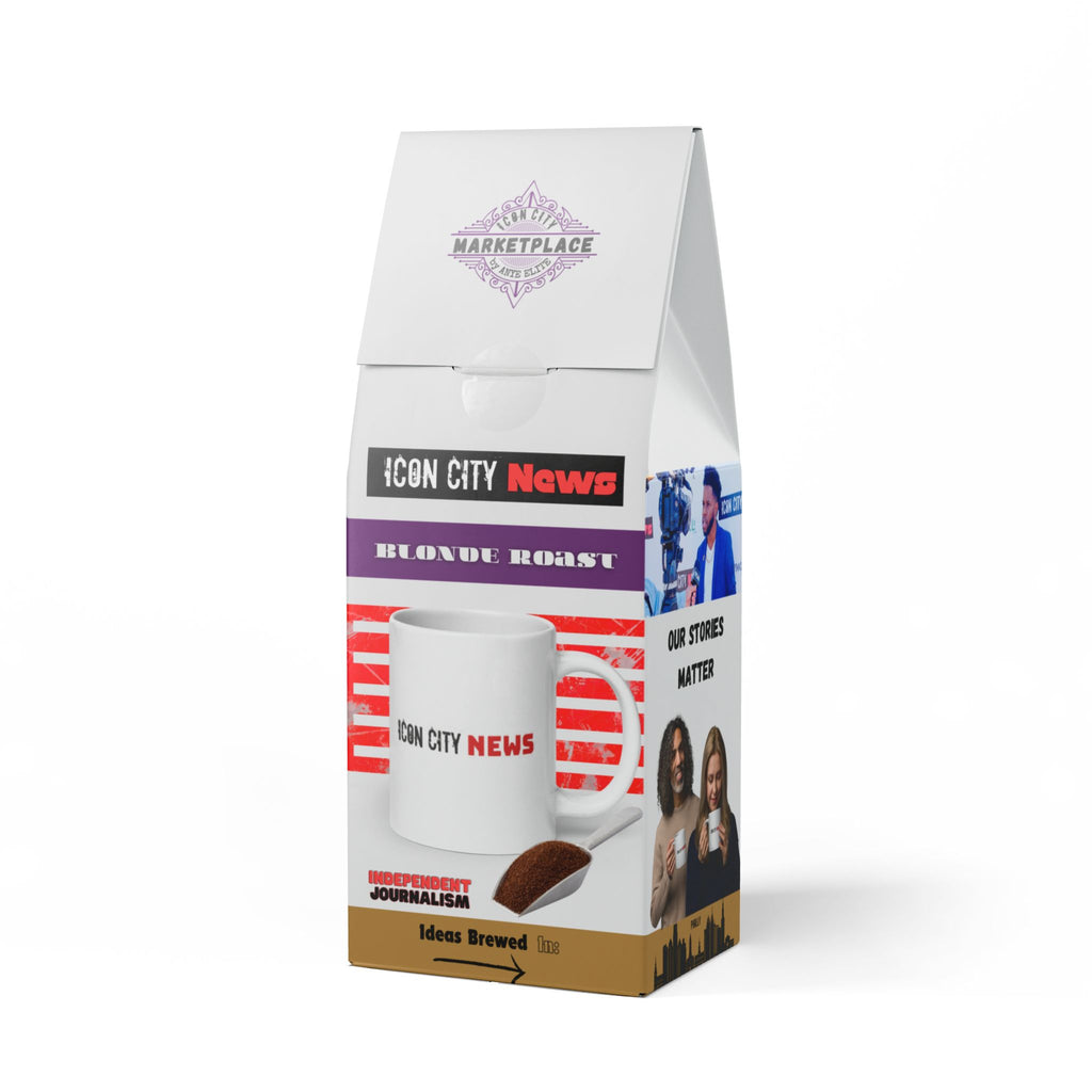 Icon City News Blonde Roast Coffee