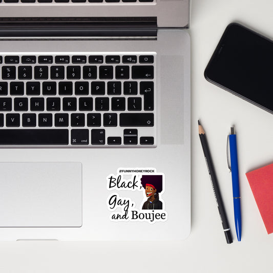 Black, Gay and Boujee Stickers