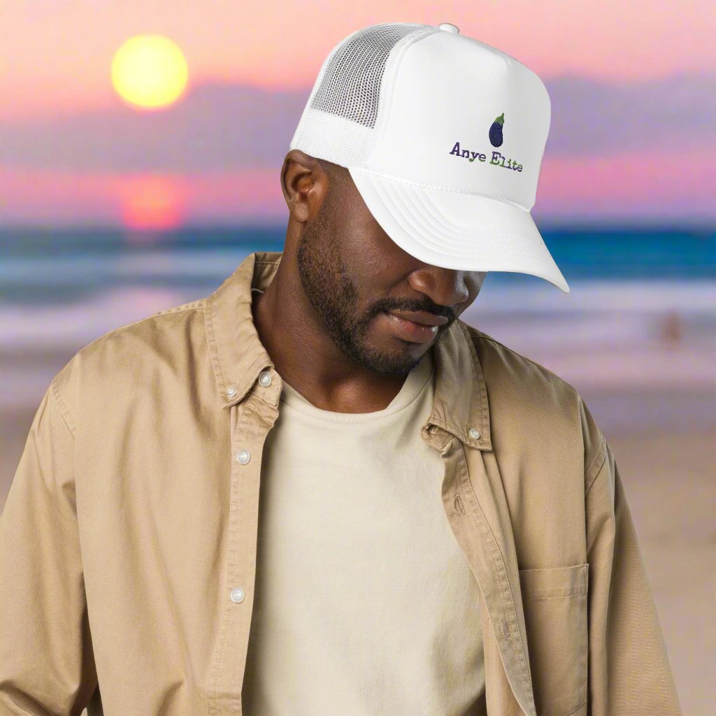 Anye Elite "EggPlant" Foam Trucker Hat